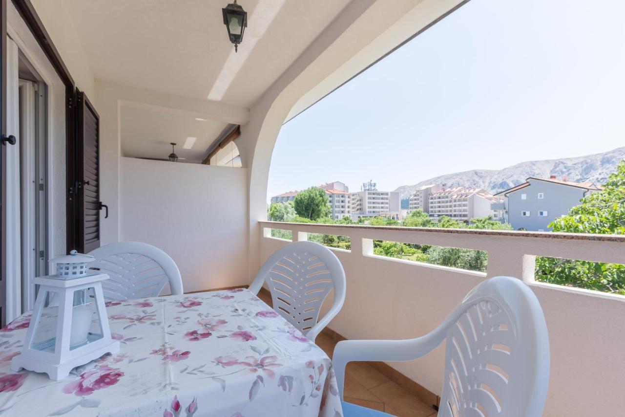 Apartment Beti With Balcony Baška Exteriér fotografie